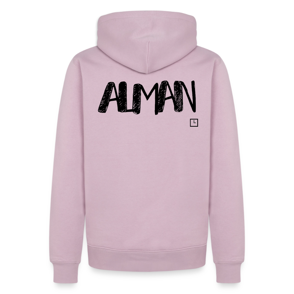 HOODIE ALMAN - dusky pink