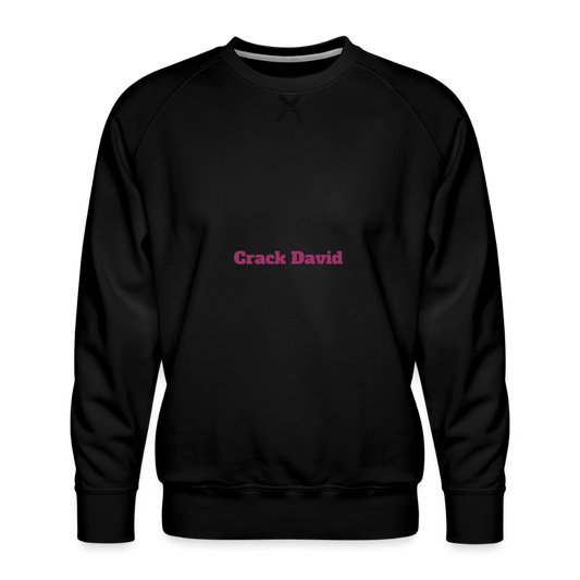 M.P. Sweatshirt - DTR - 02CRACKDAVID02 - black