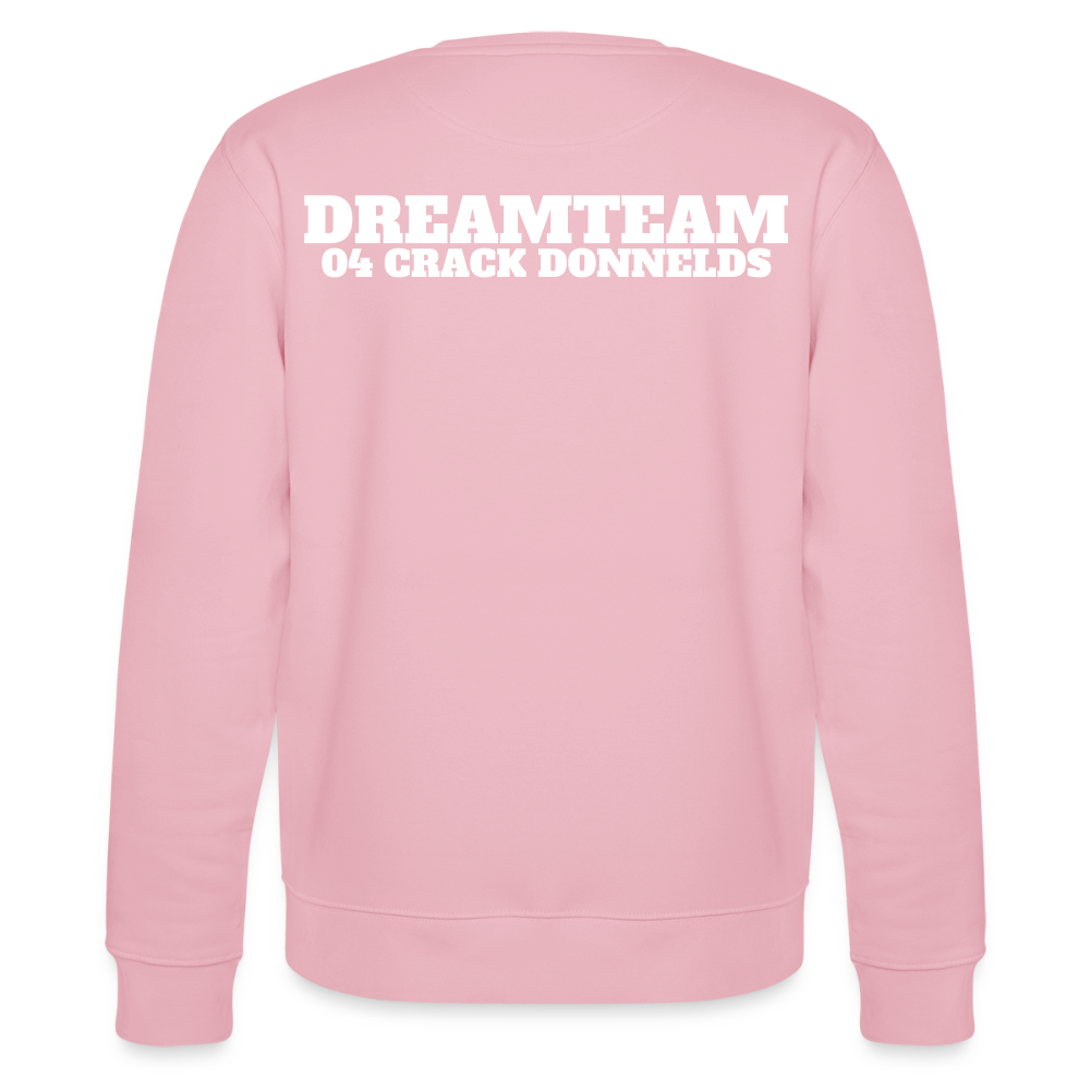 SWEATER DT_W/CRACK - cotton pink