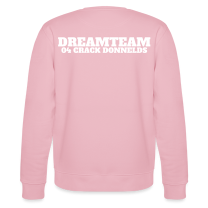 SWEATER DT_W/CRACK - cotton pink