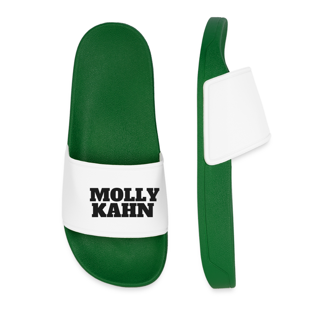 WOMEN POOL SLIDER DTC_BLK07 - dark green