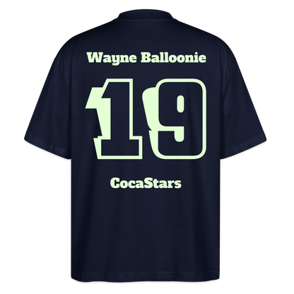 T-Shirt OS 200 g/m² - DTC - GLOWY_19WAYNE - navy