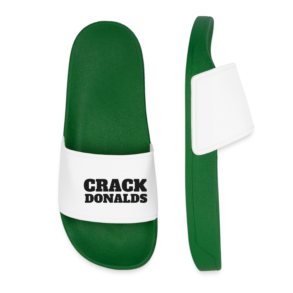 WOMEN POOL SLIDER DTC_BLK01 - dark green