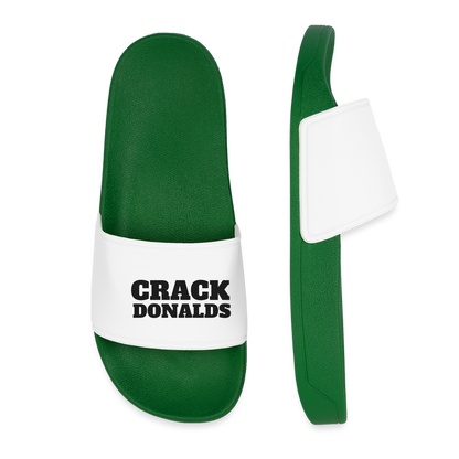 WOMEN POOL SLIDER DTC_BLK01 - dark green