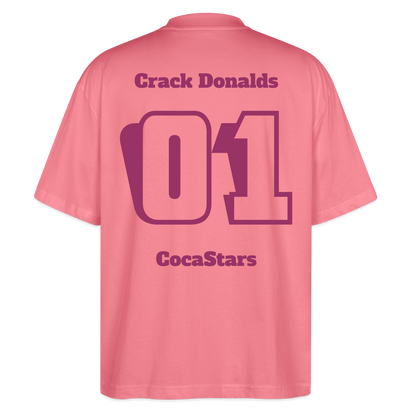 T-Shirt OS 200 g/m² CHERRY_01CRACK - pink joy 