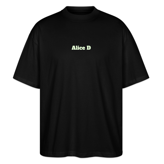 T-Shirt OS 200 g/m² - DTC - GLOWY_24ALICE - black