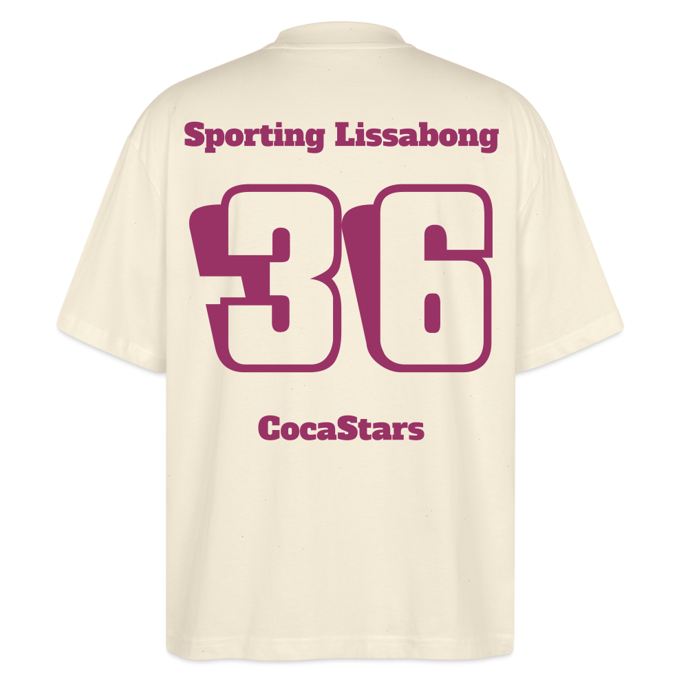 T-Shirt OS 200 g/m² - DTC - CHERRY_36LISSABONG - natural raw