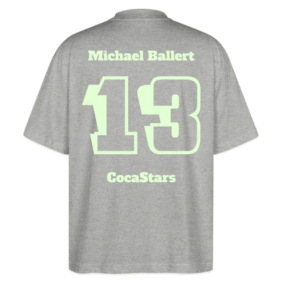 T-Shirt OS 200 g/m² - DTC - GLOWY_13MICHAEL - heather grey