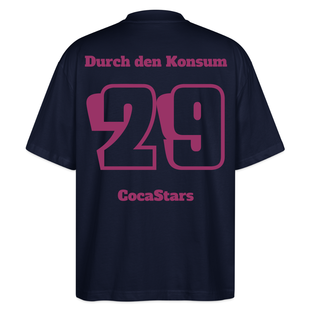 T-Shirt OS 200 g/m² - DTC - CHERRY_29KONSUM - navy