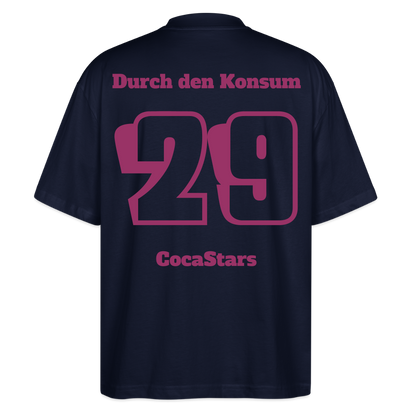 T-Shirt OS 200 g/m² - DTC - CHERRY_29KONSUM - navy