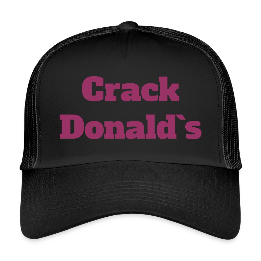 MESHCAP - UNISEX - DTC CHERRY_01CRACK - black/black