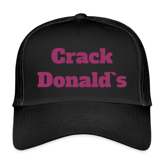 MESHCAP - UNISEX - DTC CHERRY_01CRACK - black/black