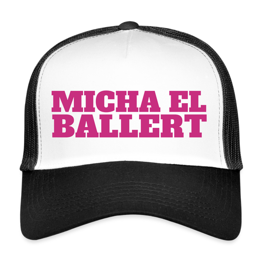 MESHCAP DT_M/MICHA - white/black