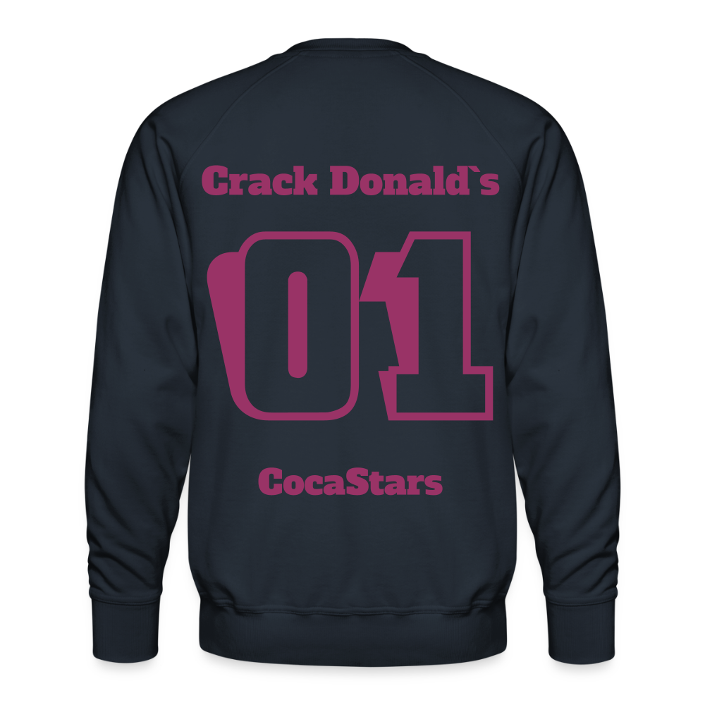 M.P. Sweatshirt - DTR - 01CRACKDONALDS01 - navy