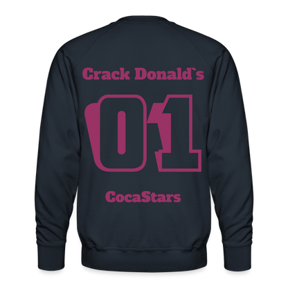 M.P. Sweatshirt - DTR - 01CRACKDONALDS01 - navy