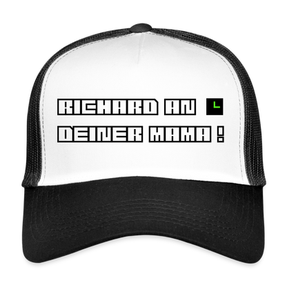 MeshCap - USC - "Richard" - white/black