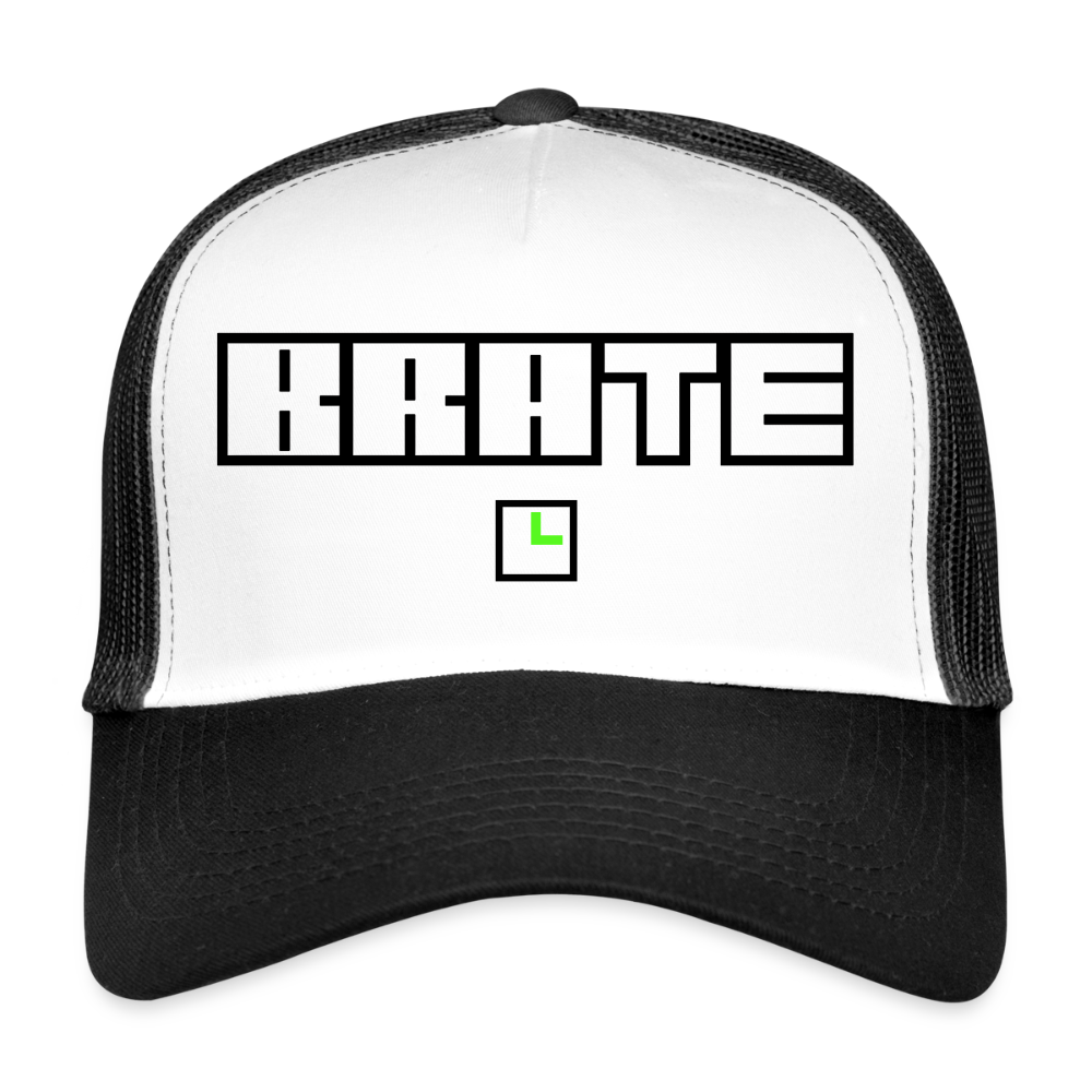 MeshCap - USC - "BRATE" - white/black