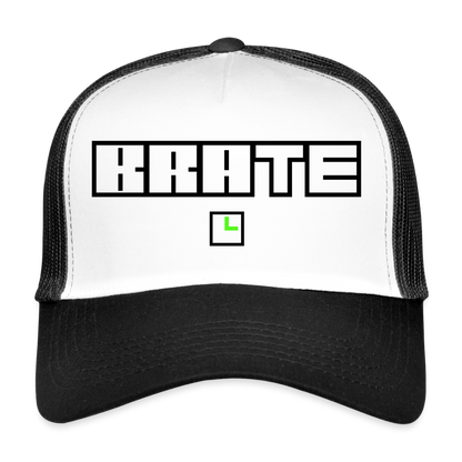 MeshCap - USC - "BRATE" - white/black