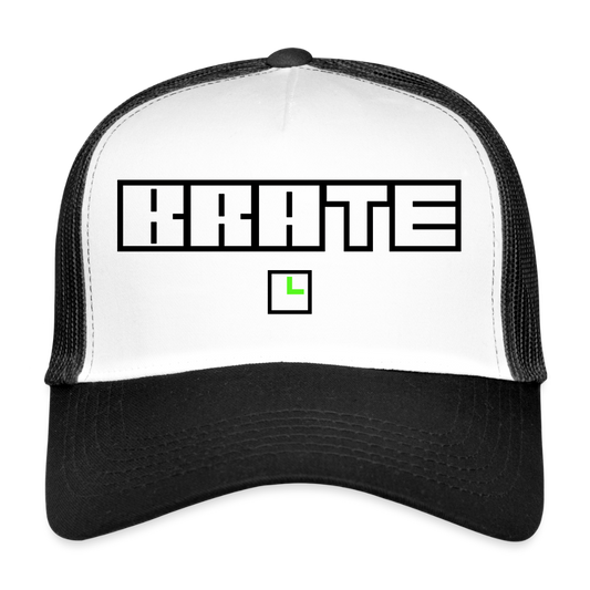 MeshCap - USC - "BRATE" - white/black
