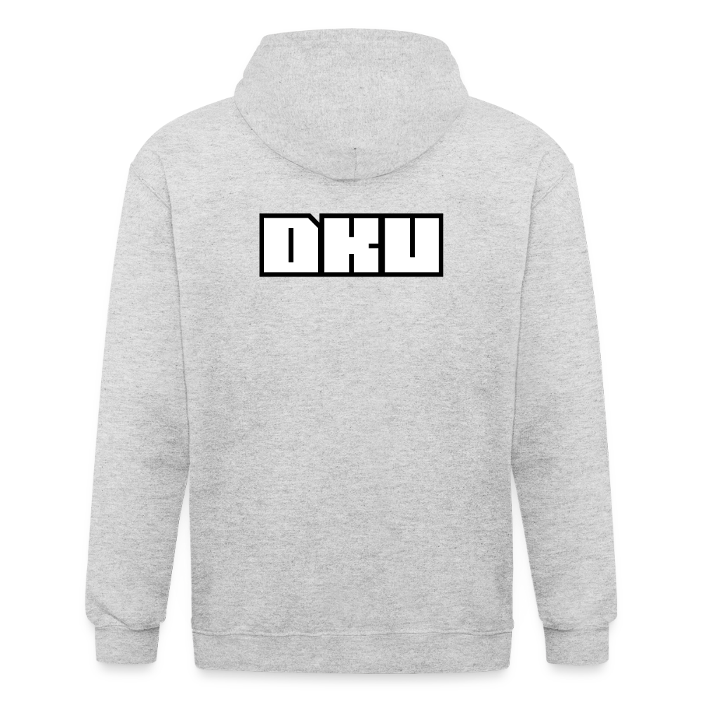 M.H. Hooded Jacket - DKU - heather white