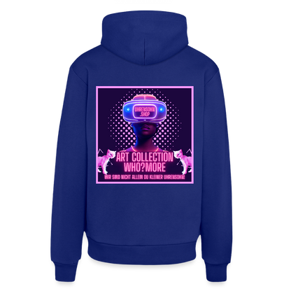 ORGANIC HOODIE - WHO?MORE X USS - Iconic Blue