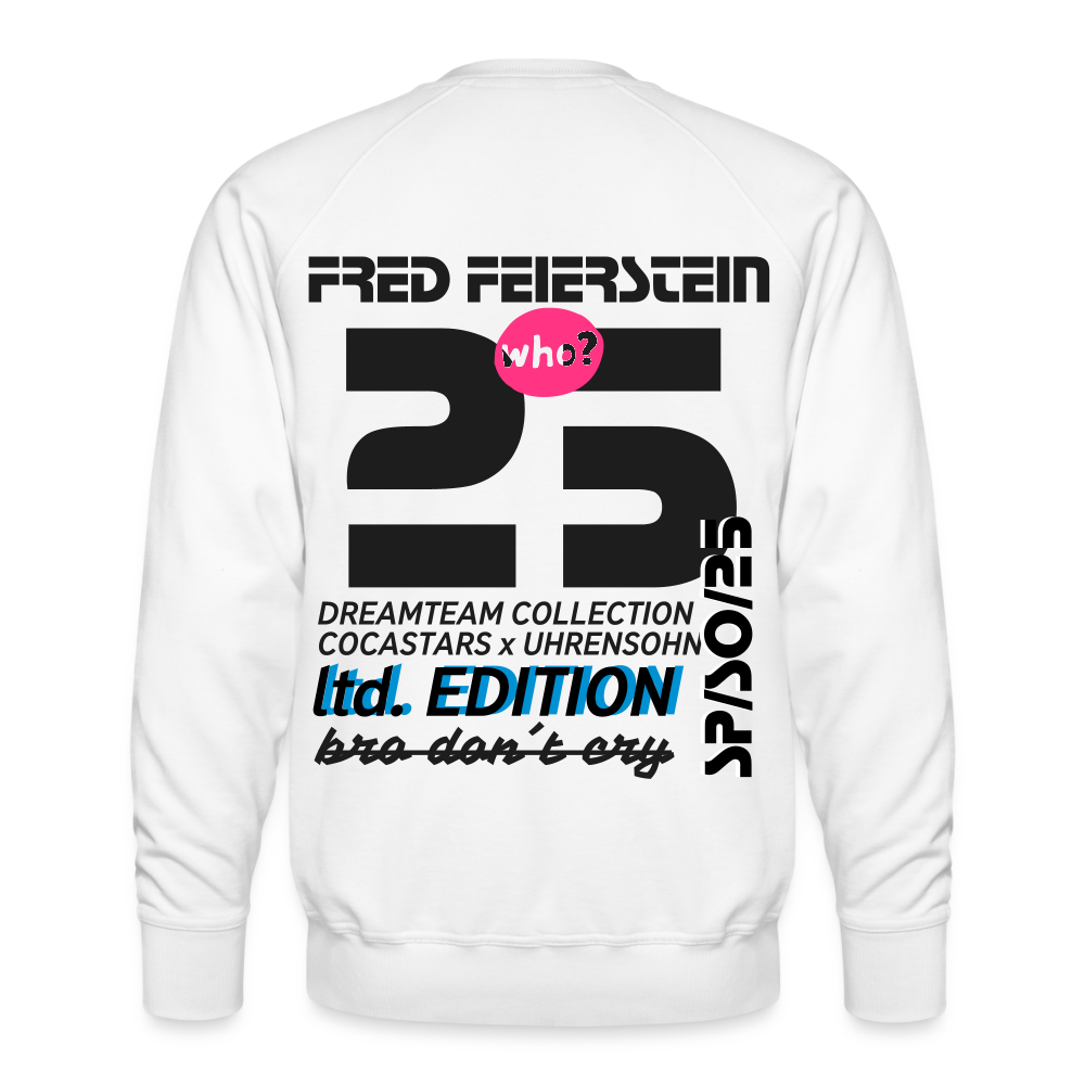 Men’s Premium Sweatshirt - DTW - 25FREDFEIERSTEIN25 - white