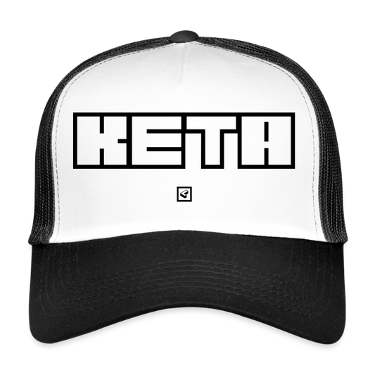 MESHCAP US_KETA - white/black