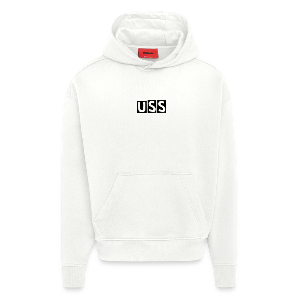 HOODIE B/WHO?MORE3 - OFF WHITE