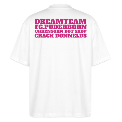T-SHIRT DT_M/CRACK - white