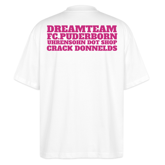 T-SHIRT DT_M/CRACK - white