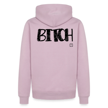 HOODIE BITCH - dusky pink