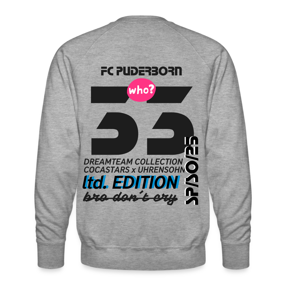 Men’s Premium Sweatshirt - DTW - 33FCPUDERBORN33 - heather grey