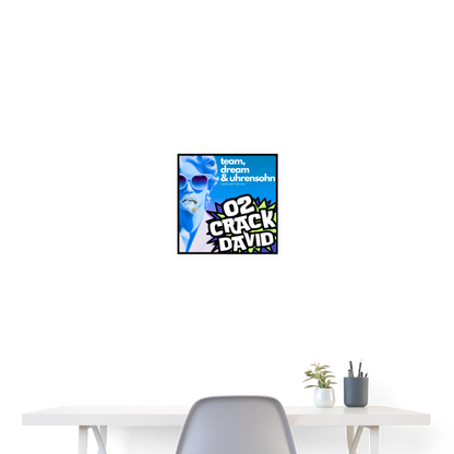 POSTER ART SMALL - 02DAVID - white