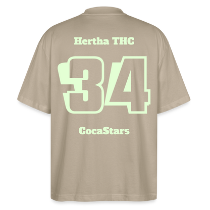 T-Shirt OS 200 g/m² - DTC - GLOWY_34THC - stone