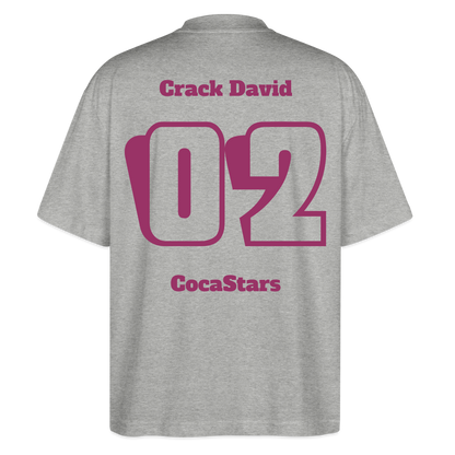 T-Shirt OS 200 g/m² - DTC - CHERRY_02DAVID - heather grey