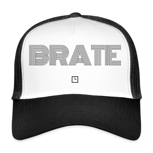 MESHCAP BRATE - white/black