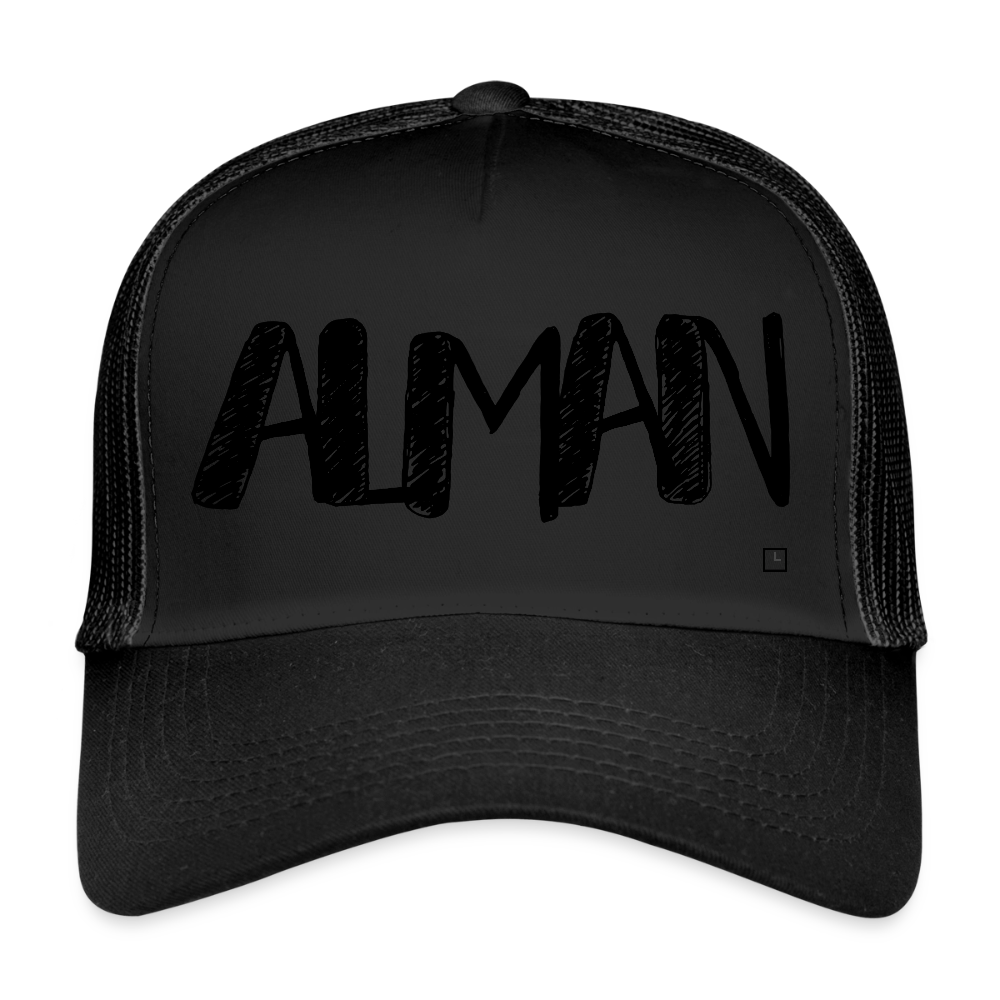 MESHCAP ALMAN - black/black