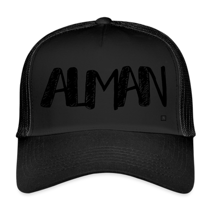 MESHCAP ALMAN - black/black