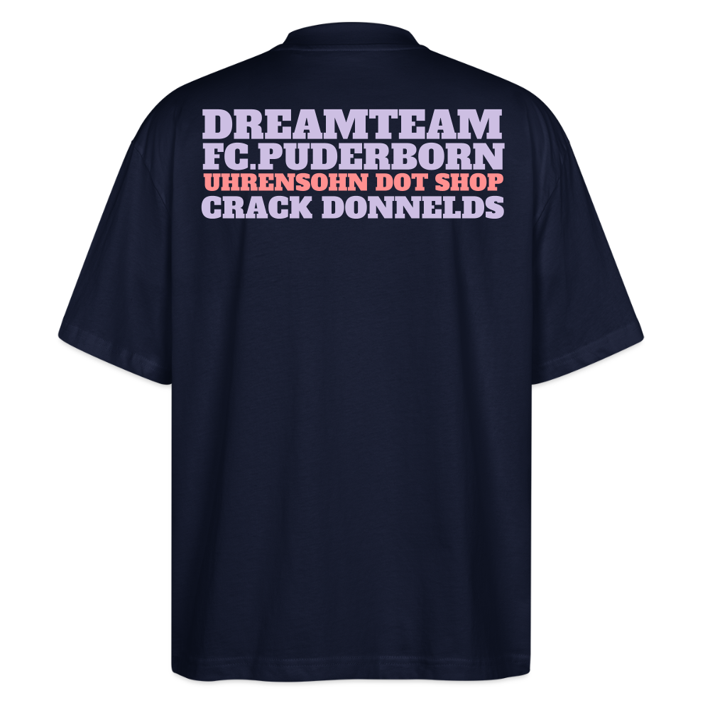 T-SHIRT DT_W/CRACK - navy