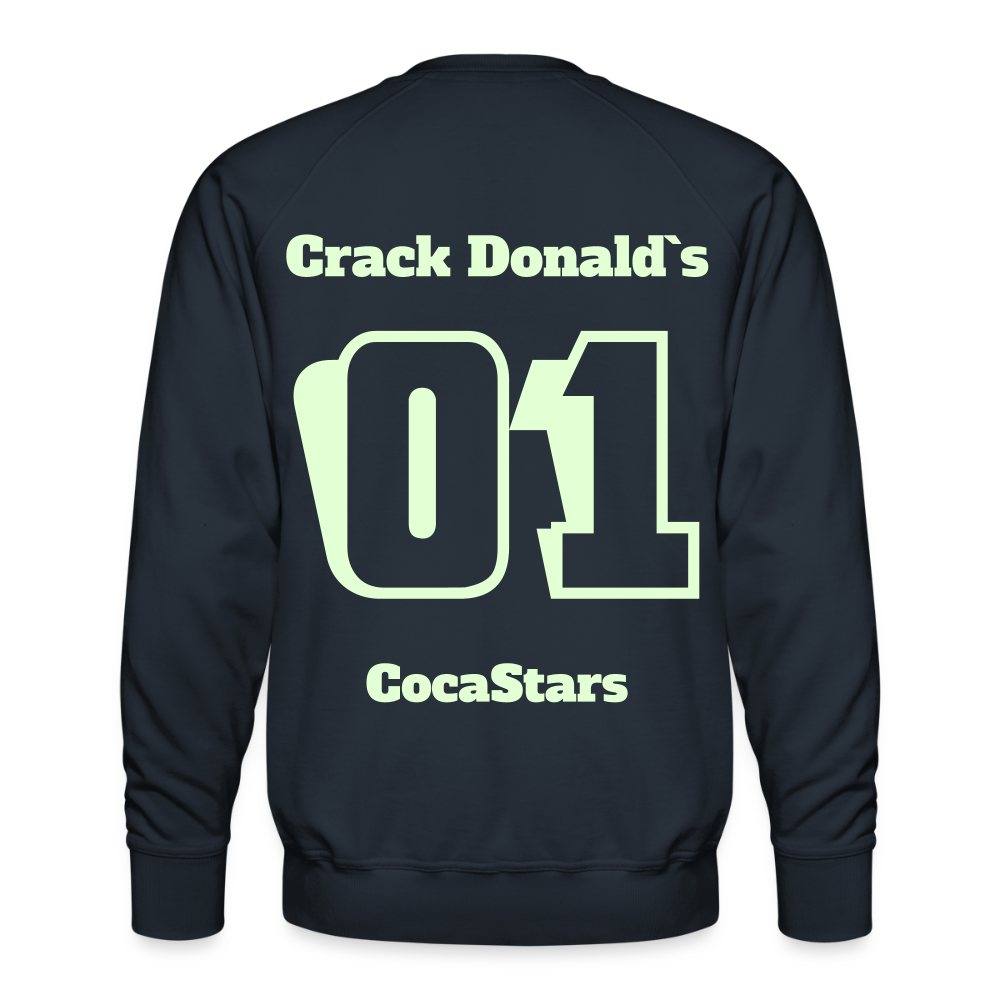 M.P. Sweatshirt - DTG - 01CrackDonalds01 - navy