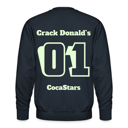M.P. Sweatshirt - DTG - 01CrackDonalds01 - navy