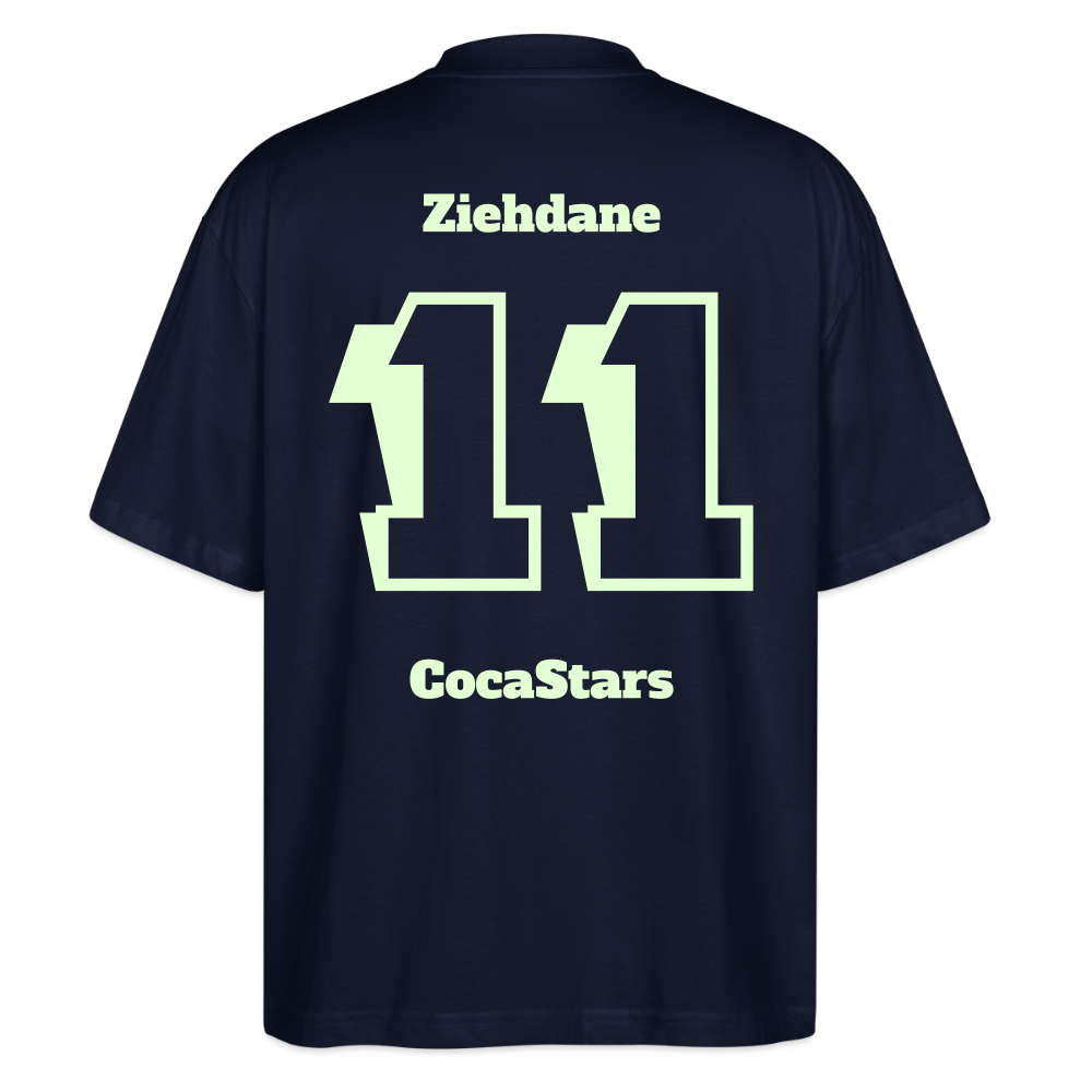 T-Shirt OS 200 g/m² - DTC - GLOWY_11ZIEHDANE - navy