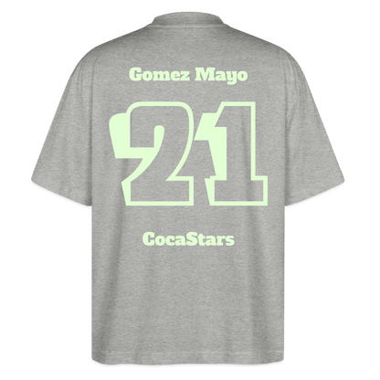 T-Shirt OS 200 g/m² - DTC - GLOWY_21GOMEZ - heather grey