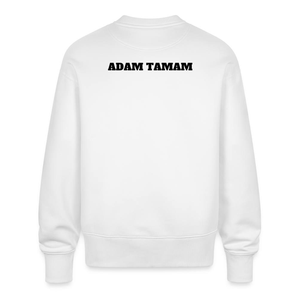 Sweatshirt OS 350 g/m² NAME - BRUDI_ADAM - white