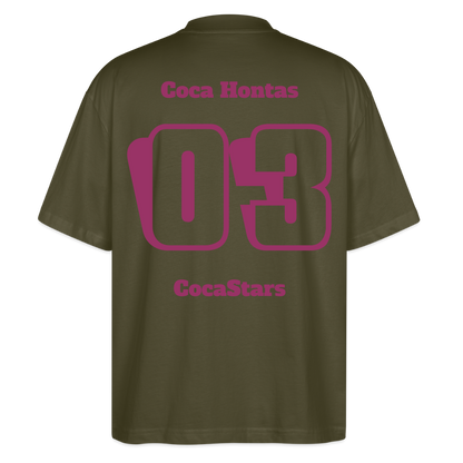 T-Shirt OS 200 g/m² - DTC - CHERRY_03HONTAS - khaki