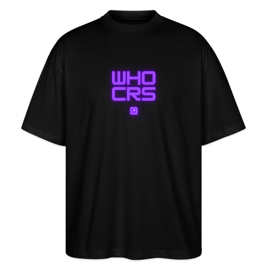 T-SHIRT 200g/m² WMC_WHOCRS - black