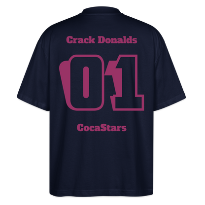 T-Shirt OS 200 g/m² CHERRY_01CRACK - navy