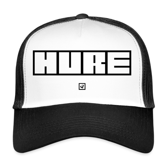 MESHCAP US_HURE - white/black