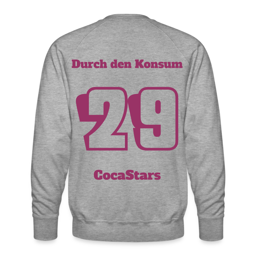 M.P. Sweatshirt - DT - 29DurchDenKonsum - heather grey