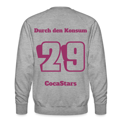 M.P. Sweatshirt - DT - 29DurchDenKonsum - heather grey